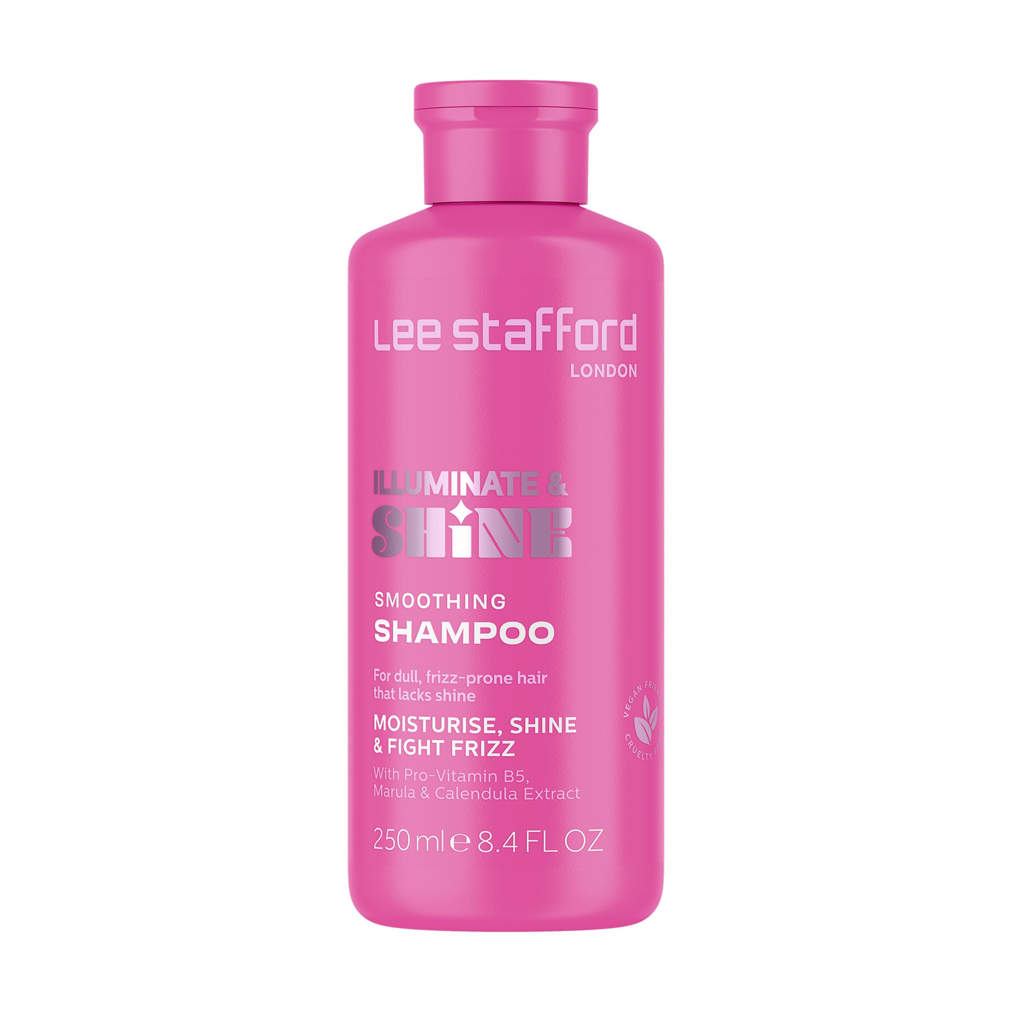 Розгладжувальний шампунь для волосся Lee Stafford Illuminate &amp; Shine Smoothing Shampoo Сяйво та блиск, 250 мл